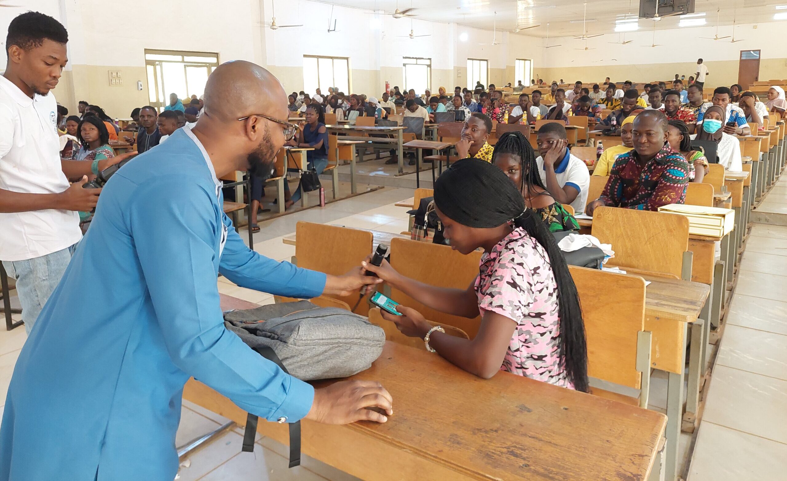 UDS students log onto Cranky Uncle Vaccine Game UDS students log onto Cranky Uncle Vaccine Game