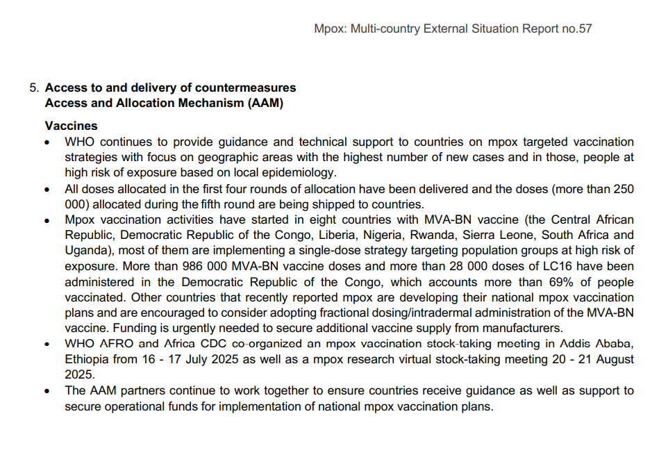 2025 Mpox vaccination footprints across West Africa - Here is all you need to know 