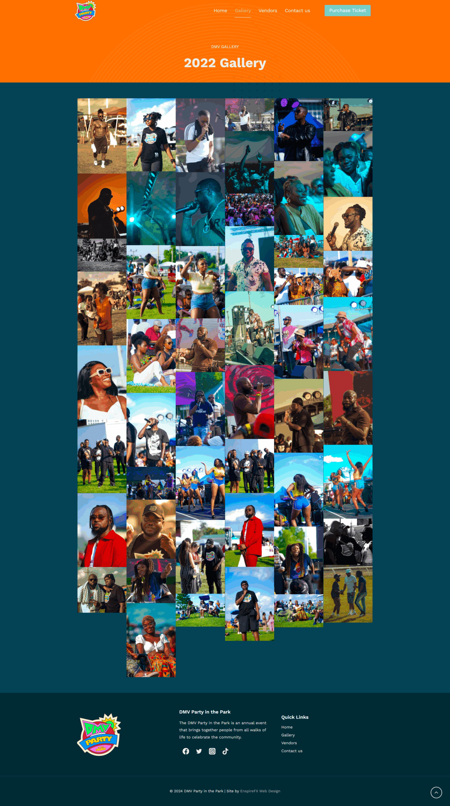 DMV Party in the Park - Best Web Design Company