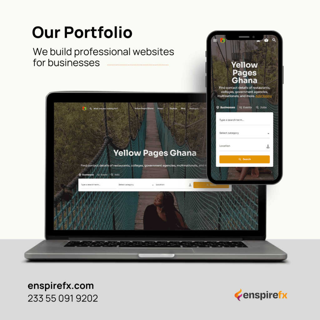 Portfolios Business Directory Website Design - Best Web Design Company