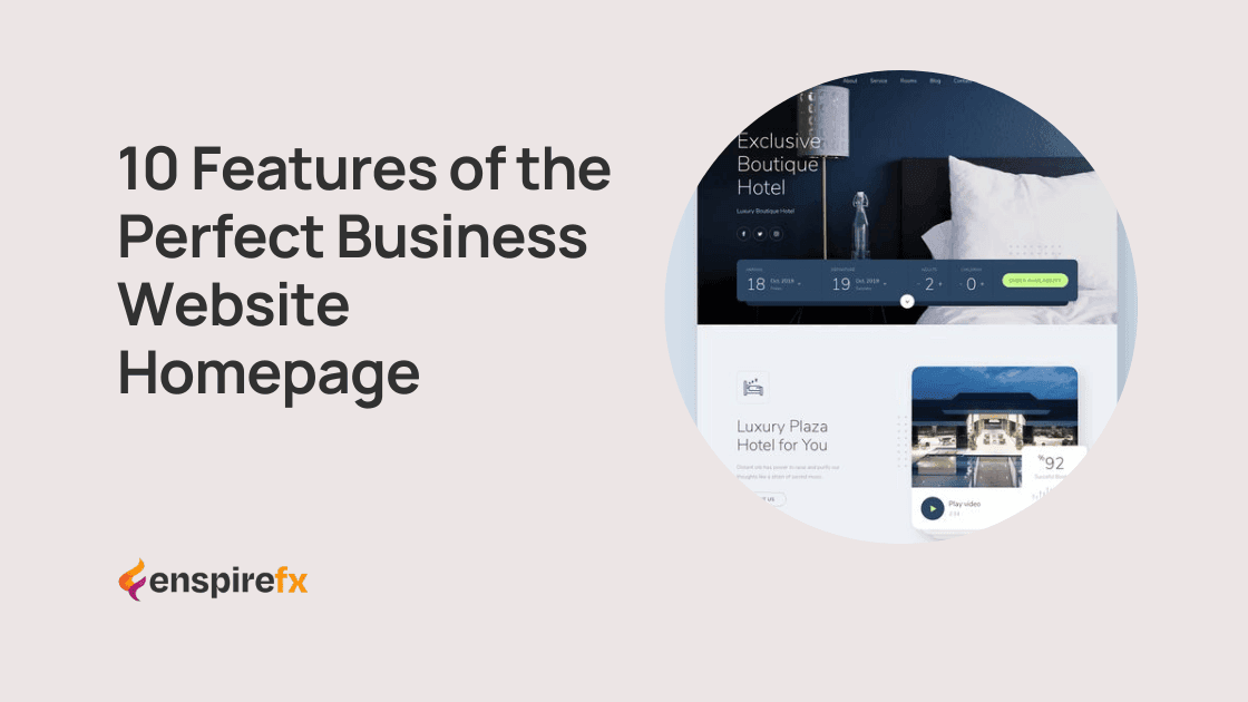 10 Features of the Perfect Business Website Homepage 10 Features of the Perfect Business Website Homepage - Web Design Company