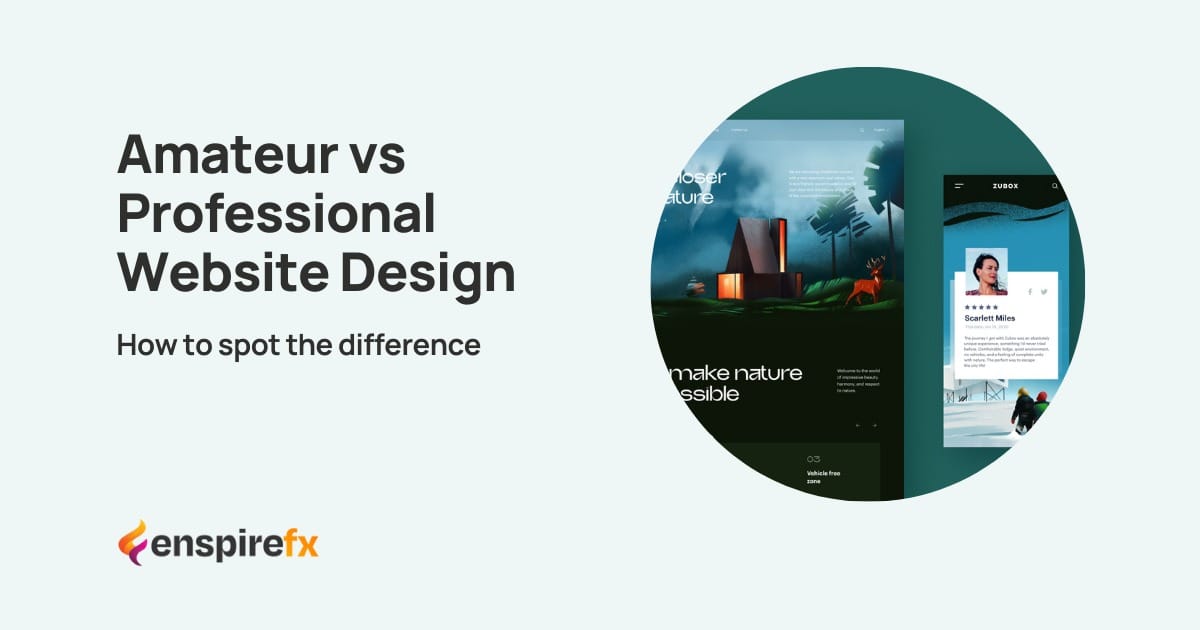Amateur vs Professional Website Design - Website Design Company