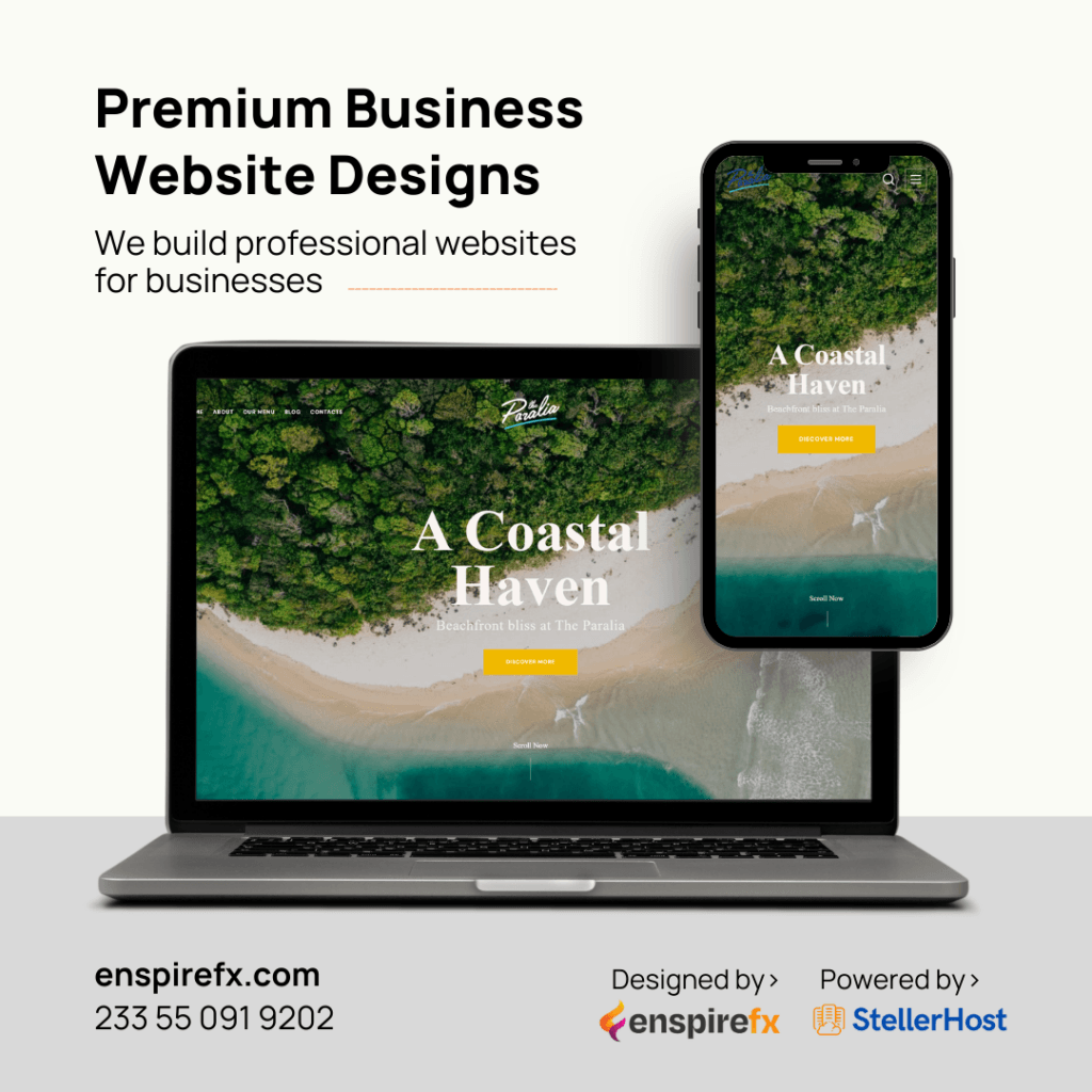 Hospitality Ecommerce Website