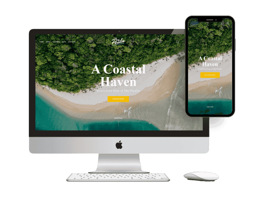 Hotel/Resort Website Design Hospitality Ecommerce Website