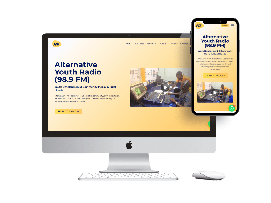 Alternative Youth Radio - Website Design Company