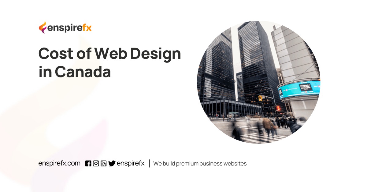 Cost of Web Design in Canada