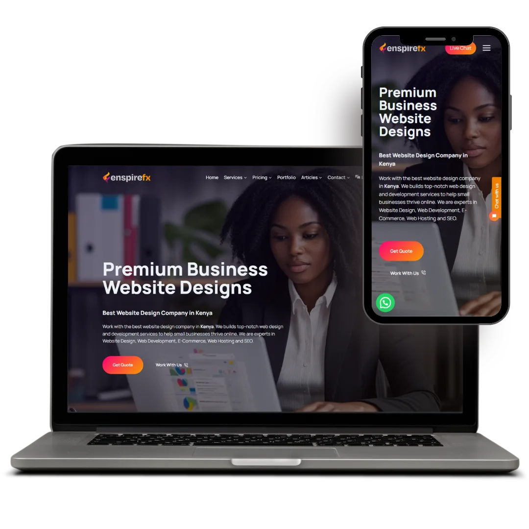 Professional Website Design Company in Kenya