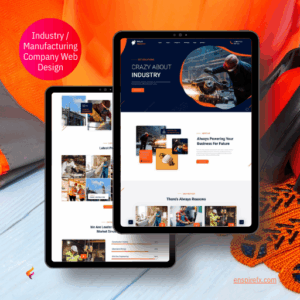 SME Business Web Design Industry _ Manufacturing Company Web Design - Web Development Ghana