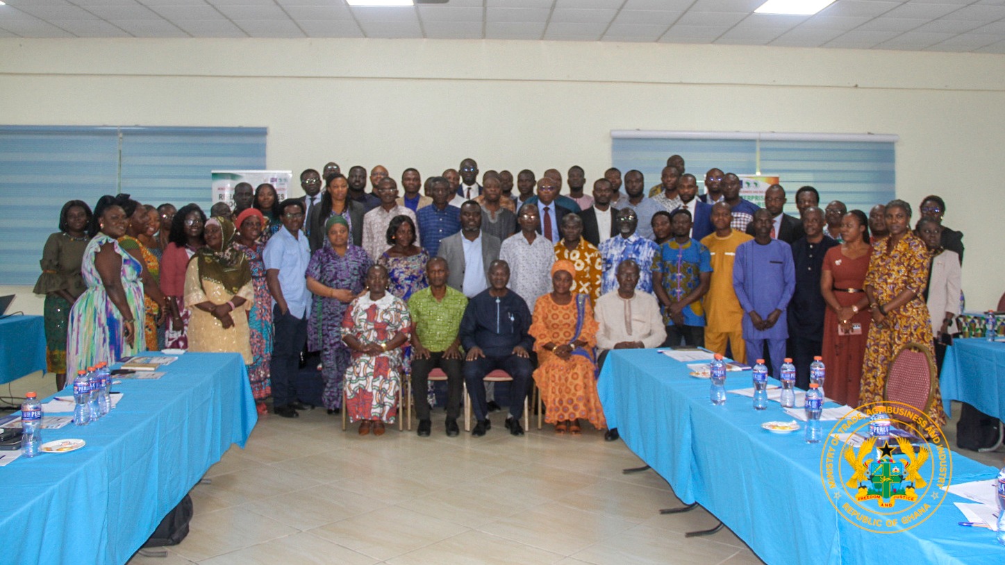 Trade Minister commends Rural Enterprises Programme for driving rural industrialization in Ghana Rural Enterprises Programme