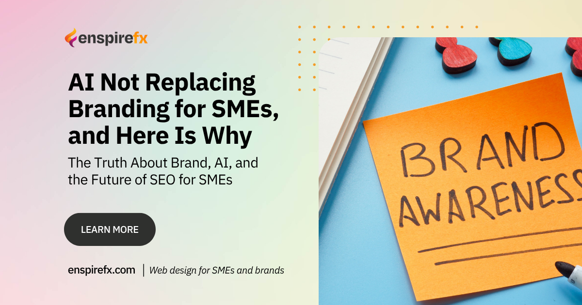 AI Not Replacing Branding for SMEs, and Here Is Why