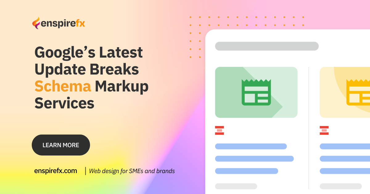 Google’s Latest Update Breaks Schema Markup Services Offered by Web Agencies
