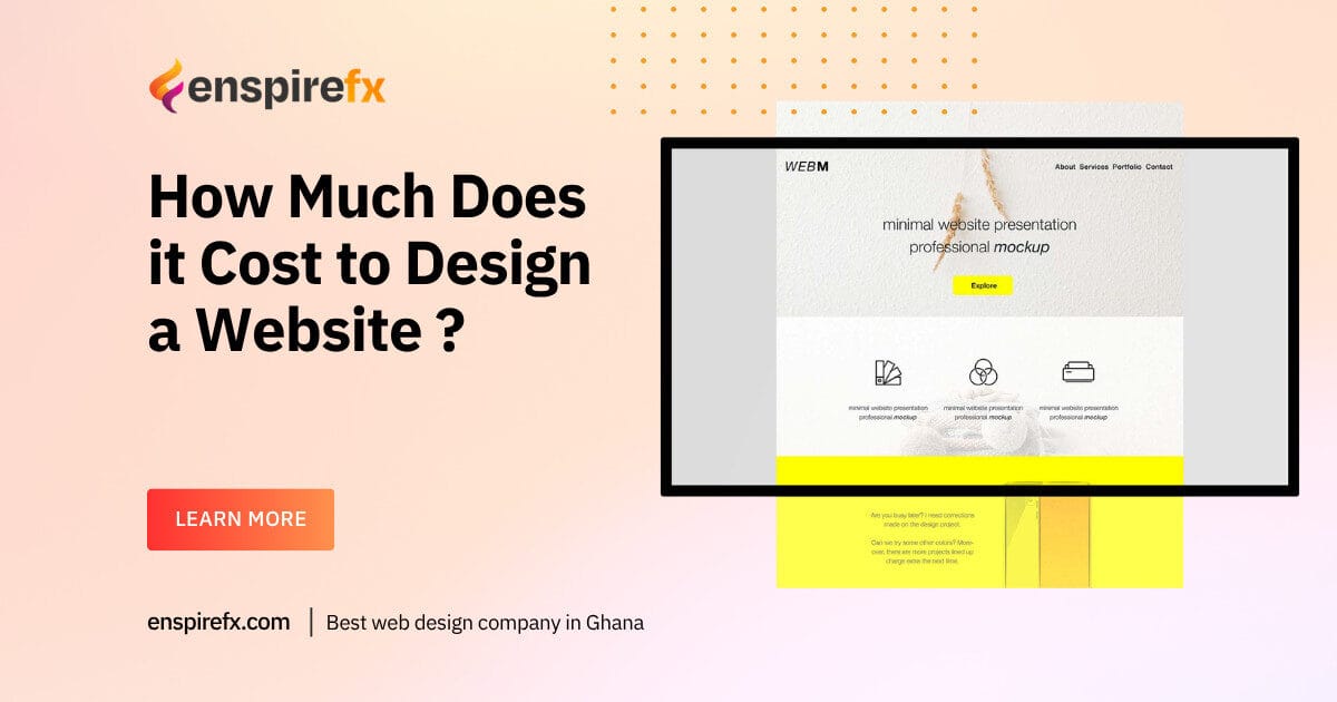 How Much Does it Cost to Design a Website in Ghana